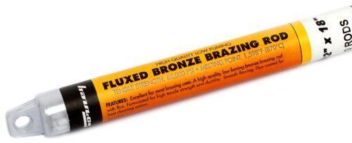NEW Forney 48490 Flux Coated Bronze Brazing Rod  3/32-Inch-by-18-Inch  10-Rods