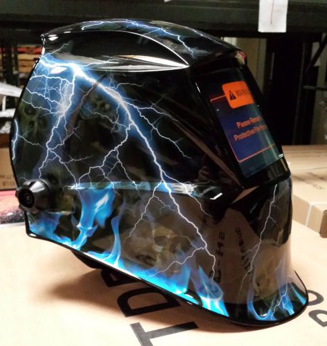 TDB Free usa shiping Auto Darkening ANSI CE hood Welding Helmet Mask TDB