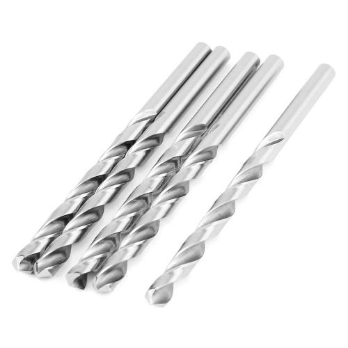 5 x hss 5.0mm diameter tip straight shank twist drilling bit for electric drill for sale