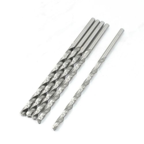 10pcs 119mm length flute 4mm dia straight shank hss twist drilling drill bit for sale