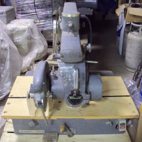 Delta rockwell 14&#034; radial arm saw, 33-382, 5hp, 230/460v, 3ph, cleaned /checked for sale