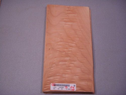 Western figured maple veneer wood 7 &#039;&#039; w x 15 3/4 &#039;&#039;l x 1/32&#039;&#039; thick 33 pieces for sale