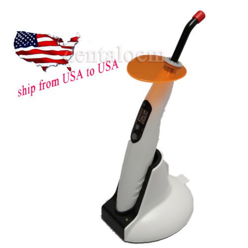 New CE Proved Dental 5W Wireless Cordless LED Curing Light Lamp FDA USA Stored