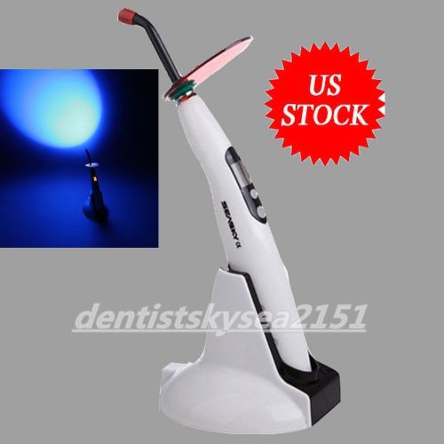 Dental seasky wireless led curing light lamp unit cordless -usa-warehouse-usps for sale