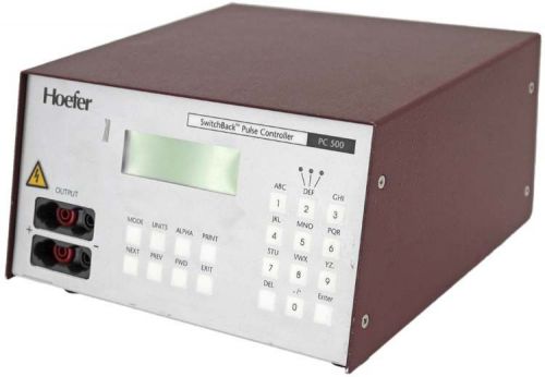 Hoefer Pharmacia PC500-115V PC 500 Electrophoresis Switchback Pulse Controller