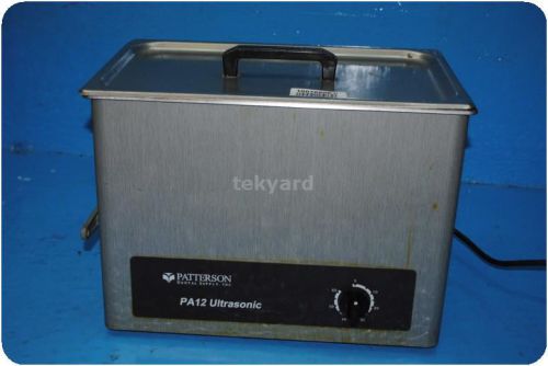 Patterson dental supply pa12 ultrasonic cleaner ! for sale