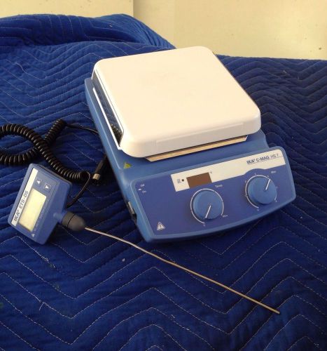 Nice IKA C-MAG HS7 Hotplate Stirrer with ETS-D5 Controller &amp; Power Cord