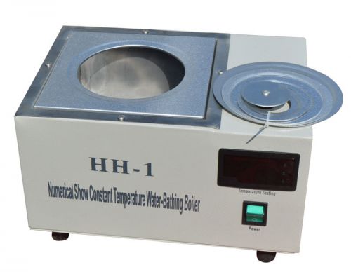 Digital display electroheating thermostatic water bath electro-heating 1 bowl for sale