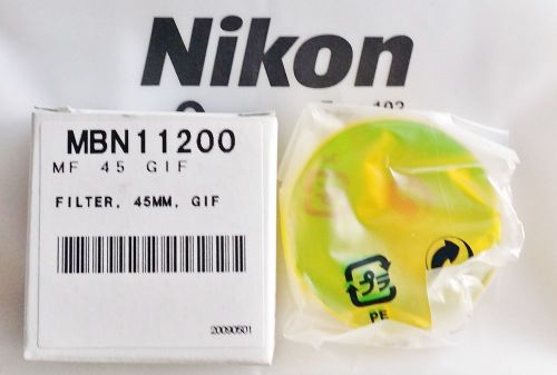 45mm Nikon Eclipse Microscope GIF Filter MBN11200
