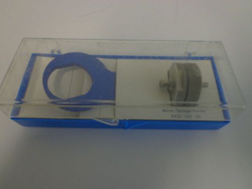 Millipore xx300250 stainless steel microsyringe filter holder, 25mm filter dia. for sale