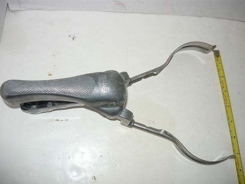 Fisher metal clamp / handle for flask, 2&#034; to 7&#034; for sale