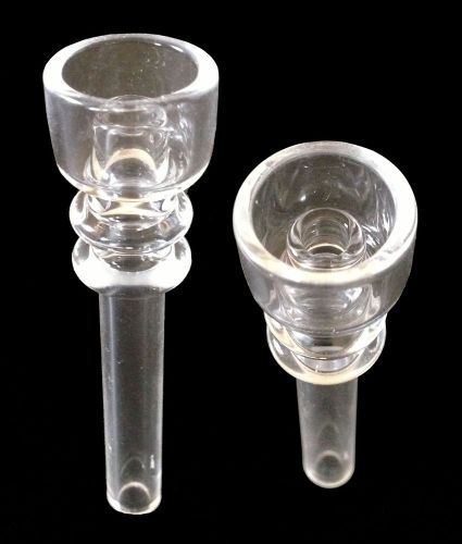 WHOLESALE LOT OF 10 Quartz Glass Domeless Nail 18mm &amp; 14mm