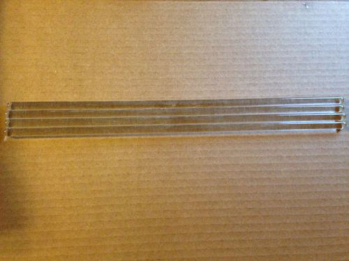 Glass Lab Stirring Rods Lot of 4, 14.75&#034; Each