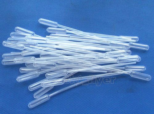 100pcs 2ml disposable plastic graduated dropper transfer pipette pipets airbrush for sale