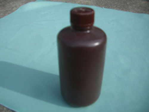 Amber 250 ml Nalgene PE Bottle