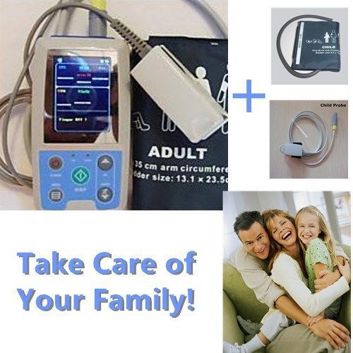 Contec pm50 adult child ambulatory blood pressure,patient oximeter nibp spo2 pr for sale