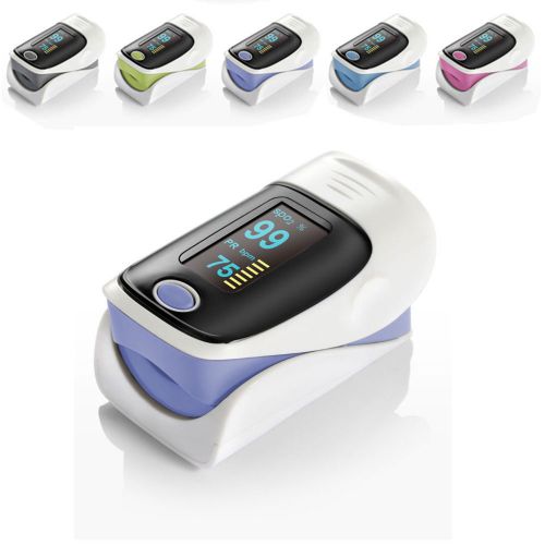 2014 NEW 5 colors Blood Oxygen Finger Pulse Oximeter Oxymeter SPO2 PR Monitor CE