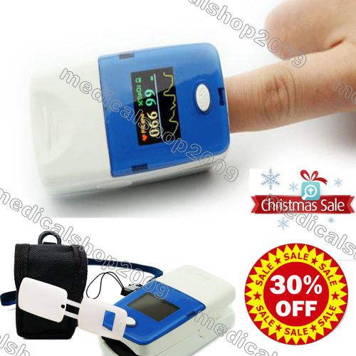 Hot fingertip pulse oximeter, blood oxygen, spo2 monitor, 30% off + rubber cover for sale