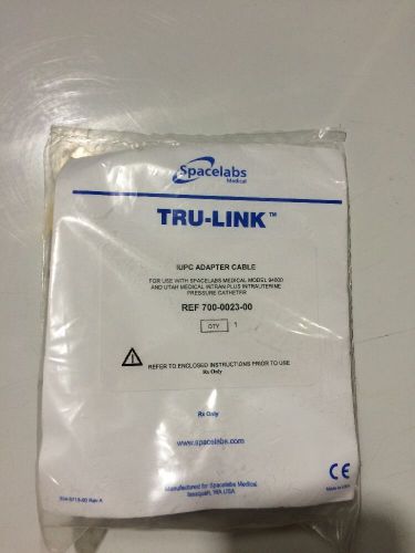 Spacelabs trulink iupc adapter cable 700-0023-00 94000 intran for sale
