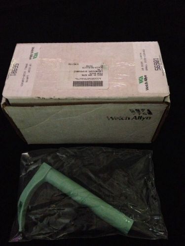 NEW BOX OF 10 WELCH ALLYN Disposable Laryngoscope Sz. Small Curved 56901