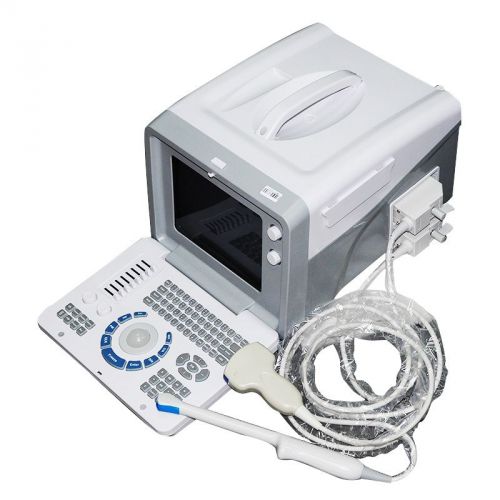 CE Approved Portable Full Digital Ultrasound Scanner w convex Probe 3D software