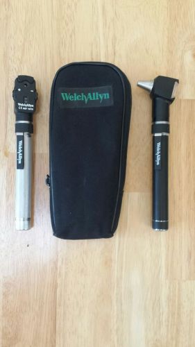WELCH ALLYN PocketScope Otoscope Ophthalmoscope Diagnostic Set