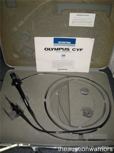 Olympus CYF Flexible Fiber Cystoscope Cystofiberscope OES with Case Nephro