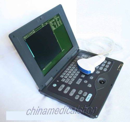 10.4 LCD Big Screen Full Digital Laptop Ultrasound Scanner with convex probe HOT