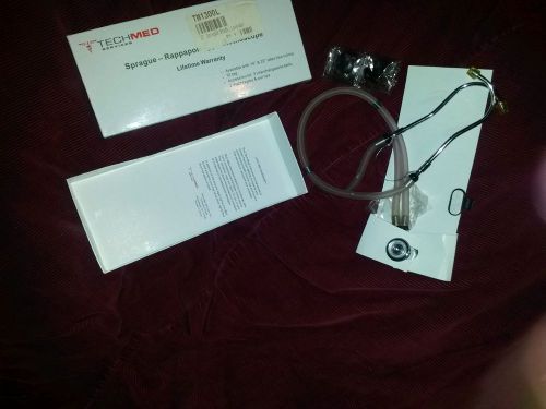 NEW IN BOX CLEAR SPRAGUE RAPPAPORT TYPE STETHOSCOPE