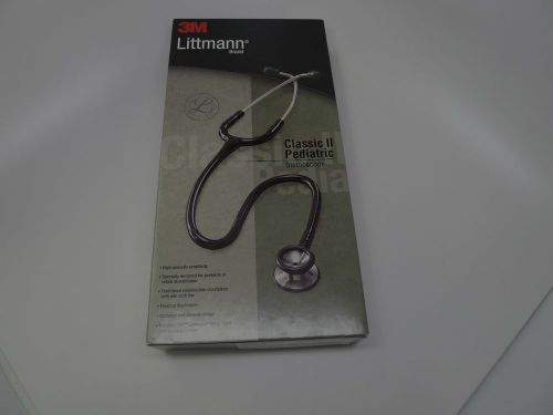 3M Littmann 28&#039;&#039; Classic II Pediatric  Stethoscope 2123 Blue Open Box Value