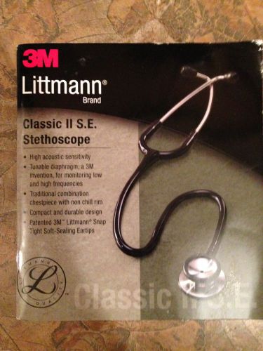 3M Littmann Raspberry Classic II S.E. Stethoscope and Rainbow Finish Chestpiece!