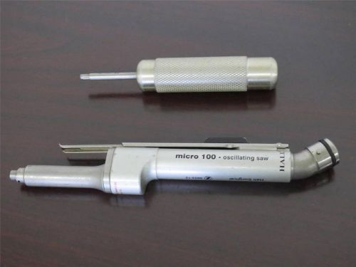 Hall Surgical Micro 100 Oscillating Saw Handpiece 5053-12 Blade Wrench WARRANTY
