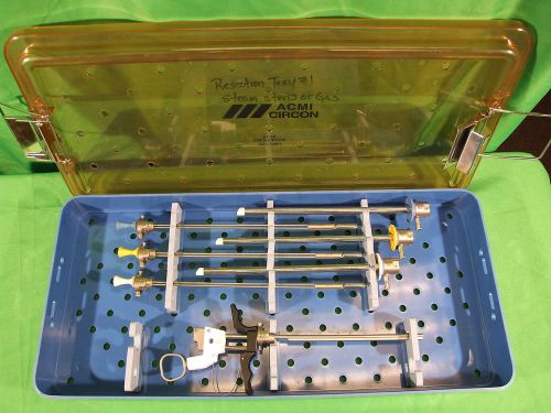 Acmi resectoscope set urology instrument storz circon for sale