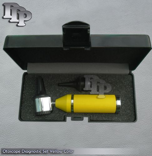 Otoscope Set ENT Medical Diagnostic Surgical Instruments YELLOW