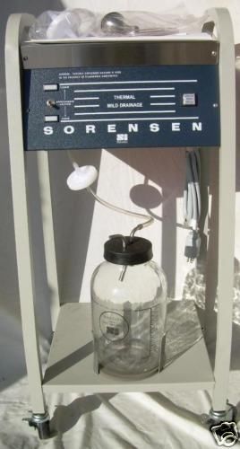New Sorensen 2590 Thermal Intermittent Surgical Suction Machine Noise Free