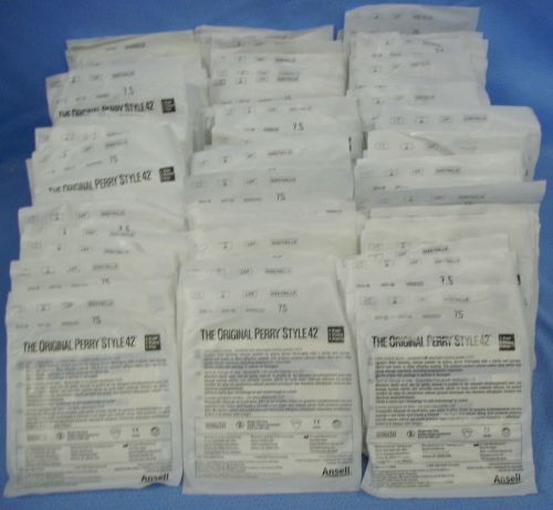 114Pr/Pkgs Ansell &#034; The Original Perry Style 42&#034; Surgical Gloves #5711104