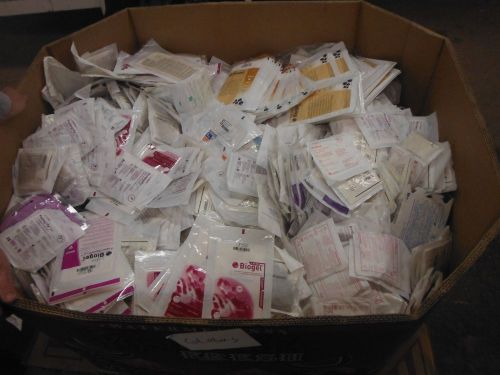 SURGICAL GLOVES HUGE  LOT OVER 3000 + PAIRS BRAND NAMES STERILE