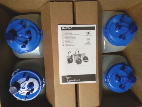 Medi-Vac Guardian LVC Suction Canister 12 Liter Case of 4 New REF 65651-120