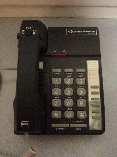 DAC DA-111 DA-111L Transcribe Station Voice Solutions Dictation Phone Recorder
