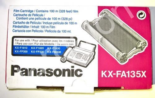 Genuine Panasonic Fax Film KX-FA135X NEW