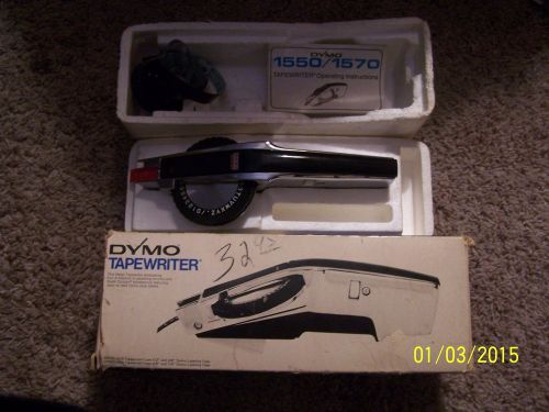 1974 DYMO tapewriter-good for many home and office uses.Still in box works great