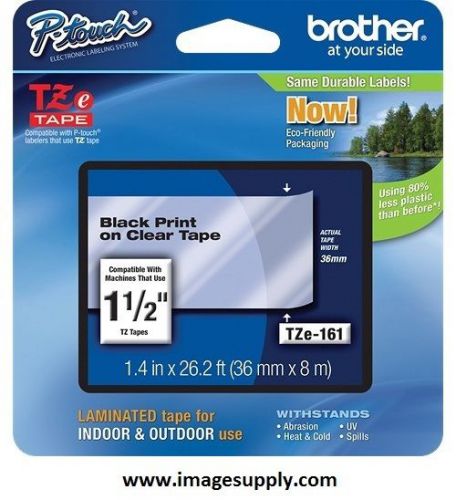Brother p-touch tze-161 label tape tze161  tz161 genuine brother tz-161 pt-9600 for sale