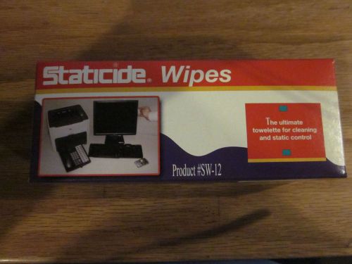 Staticide SW12 Anti-static Wipes The Ultimate In Static Control Free shipping!