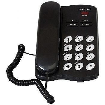 Telecraft feature phone-black for sale