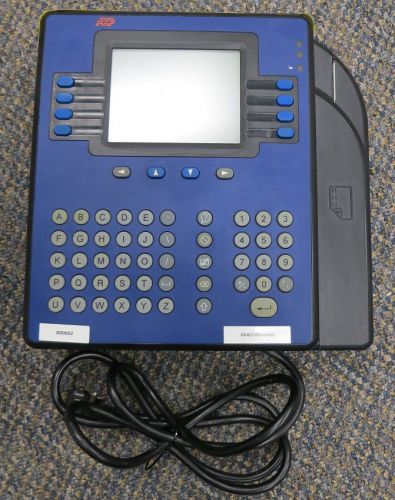 ADP 4500 Kronos Timeclock Ethernet Network 8602800-853 (USED LESS THAN 1 YEAR)