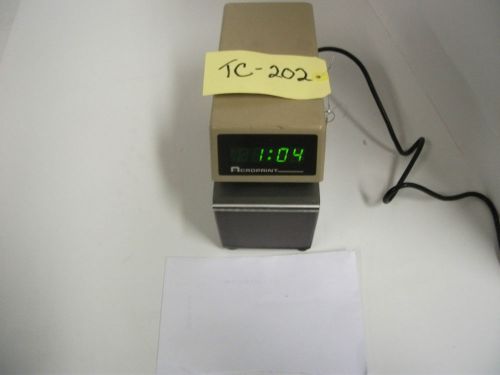 Acroprint 01-6000-001 etc digital heavy-duty electric time stamp for sale