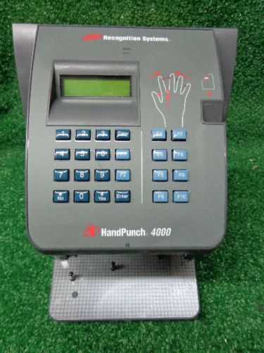 IR Recognition System HANDPUNCH 4000 HP-4000 Biometric Ethernet Time Clock