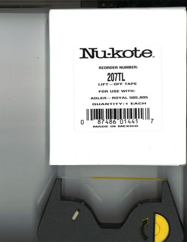 Nu-kote adler-royal 505, 805 lift off tape - never used for sale