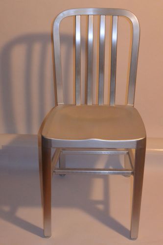 ALSTON QUALITY ALUMINUM CHAIR! INDUSTRIAL STYLE! HOME OR OFFICE! AQI MADE IN USA