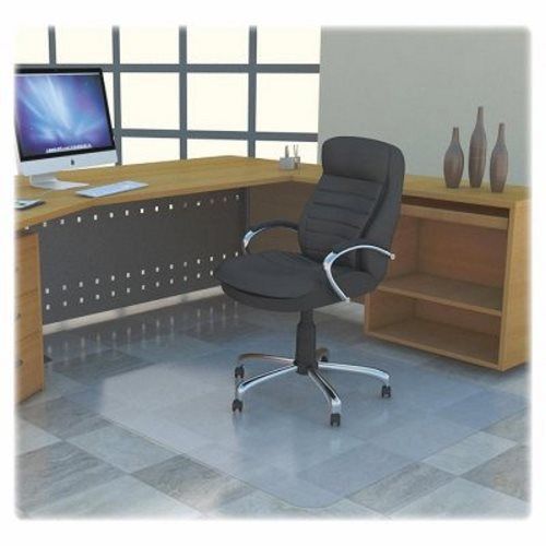 Lorell Hardfloor Chairmat, PC, Non-Stud, 36&#034;x48&#034;, Clear (LLR69706)